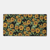 コテージコアサンフラワーズパターン デスクマット (正面)