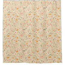 コテージコアシャワーカーテンアアお洒落Touch