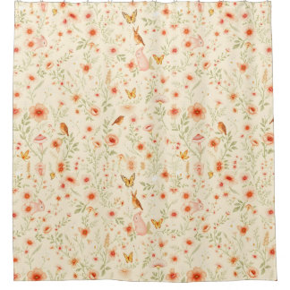 コテージコアシャワーカーテンアアお洒落Touch シャワーカーテン