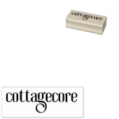 コテージコアスタンプ |コテージコア美学ジャーナル ラバースタンプ (押印)