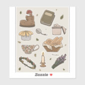 コテージコアステッカーパック シール (シート)