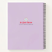 コテージコアティークイーンビクトリアイングリッシュロイヤリティ ノートブック (裏面)