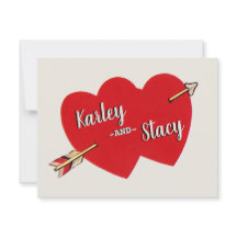 コテージコアネームヴィンテージバレンタイン