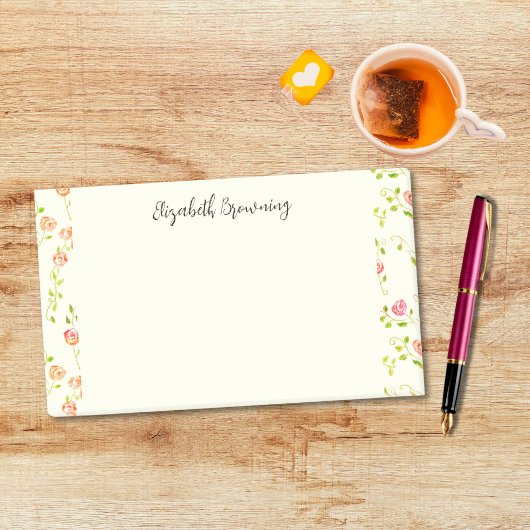 コテージコアバラガーデンキュートハンドドロードヴィンテージ ポストイット