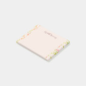 コテージコアバラガーデンキュートハンドドロードヴィンテージ ポストイット (アングル)