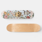 コテージコアバードハウシズバラアンドレース スケートボード (横)