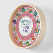 コテージコアファームハウスティーショップキッチンカフェ 壁時計 (傾斜)