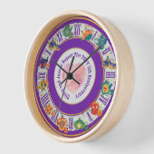 コテージコアファームハウスティーショップキッチンカフェ 壁時計 (傾斜)