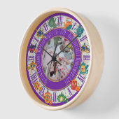 コテージコアファームハウスティーショップキッチンカフェ 壁時計 (傾斜)