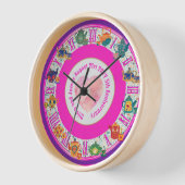 コテージコアファームハウスティーショップキッチンカフェ 壁時計 (傾斜)