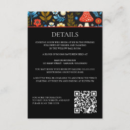 コテージコアフォレスト詳細とQRコード エンクロージャーカード