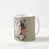コテージコアフクロウ コーヒーマグカップ (正面右)