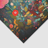 コテージコアフラワーズ絵画抽象芸術のデコページ 薄葉紙 (詳細)