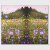 コテージコアフラワーメドウ ラッピングペーパー (フラット)