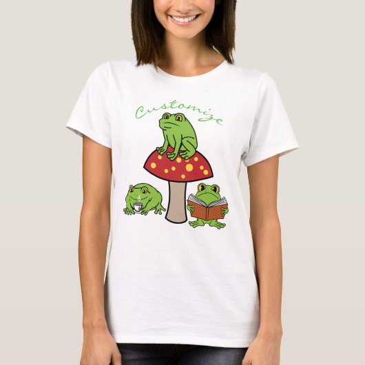 コテージコアフログスサンダー_コーブ Tシャツ (正面)