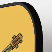 コテージコアフロッグマッシュルームバンホ ピックルボールラケット (左詳細)