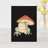 コテージコアフロッグ傘 カード (黄色い花)