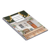 コテージコアフロントポーチウィズプラントス ノートブック (右側)