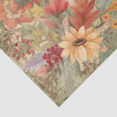 コテージコアフローラウッドランドラビットコラージュ 薄葉紙 (詳細)