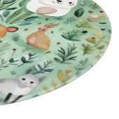 コテージコアフローラカントリーサイドグリーンデコル カッティングボード (角)