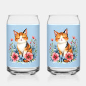 コテージコアフローラキャットセレネフェネボタニカル ガラス缶 (裏面)