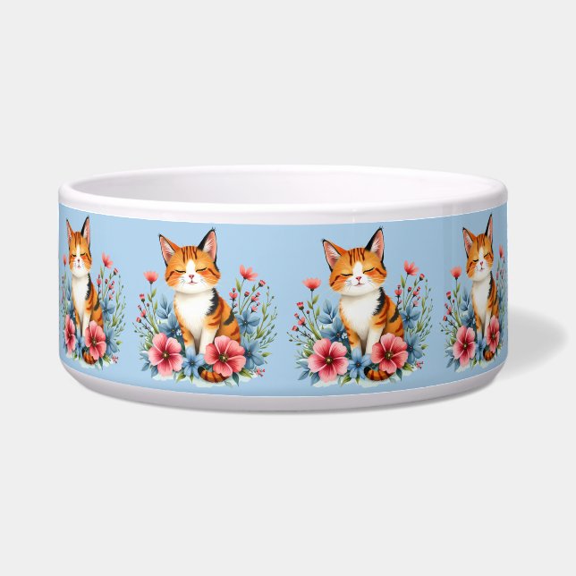 コテージコアフローラキャットセレネフェネボタニカル ボウル (正面)