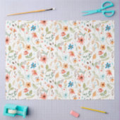 コテージコアフローラワイルドフラワー秋リーフリーフ 薄葉紙 (クラフト)