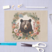 コテージコアベアデクページ 薄葉紙 (クラフト)