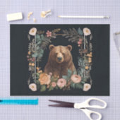 コテージコアベアデクページ 薄葉紙 (クラフト)