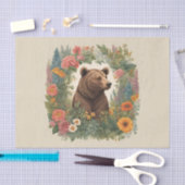 コテージコアベアデクページ 薄葉紙 (クラフト)