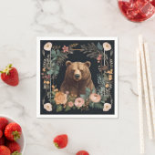 コテージコアベアー スタンダードカクテルナプキン (インサイチュ)