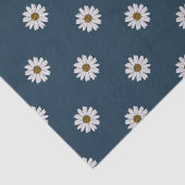 コテージコアホワイトダイズオンネイビーバックグラウンド 薄葉紙 (詳細)