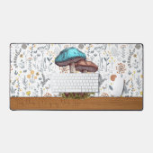 コテージコアマッシュルームエキストララージデスクマットV2 デスクマット (キーボード&マウス)