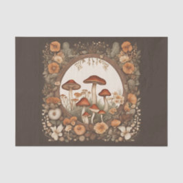 コテージコアマッシュルームデクページ 薄葉紙