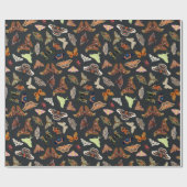 コテージコアモスダークコテージコア ラッピングペーパー (フラット)