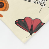 コテージコアモス フリースブランケット (角)