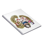 コテージコアヨーロッパバッガーノートブック ノートブック (右側)