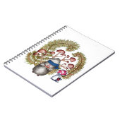 コテージコアヨーロッパバッガーノートブック ノートブック (左側)