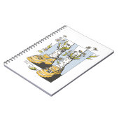 コテージコアライフスタイル服 ノートブック (左側)