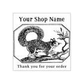 コテージコアリステンプレートスモールビジネス ラバースタンプ (インプリント)