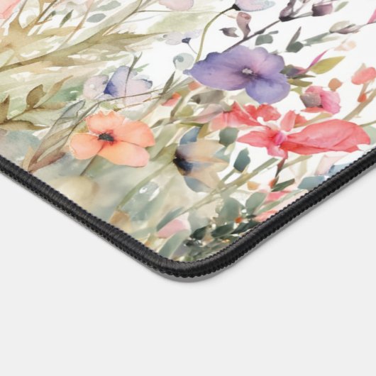 コテージコアワイルドフラワーデスクマットフローラ デスクマット (コーナー)