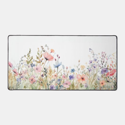 コテージコアワイルドフラワーデスクマットフローラ デスクマット (正面)