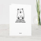 コテージコアヴィラアンドバタフライ | カラーミー カード (裏面)