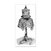 コテージコアヴィンテージバードケージラバースタンプ ラバースタンプ (インプリント)