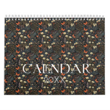 コテージコア月次カレンダー