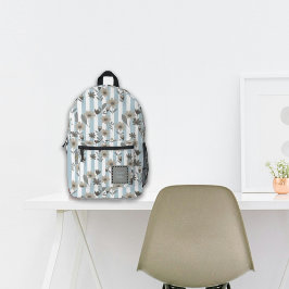 コテージコア秋フラムス名前をカスタムする プリントバックパック