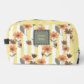 コテージコア秋フローズオンストライプ名前をカスタムする ドップキット (正面)