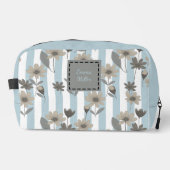 コテージコア秋名前をカスタムするコスメティックバッグ ドップキット (正面)