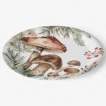 コテージコア紙プレートセット