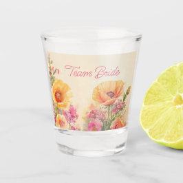 コテージコア結婚フローラテーマ ショットグラス